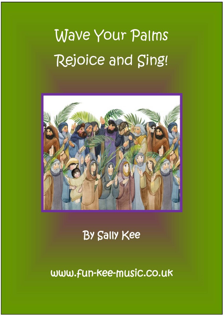 Dreamstime image of biblical characters waving palms