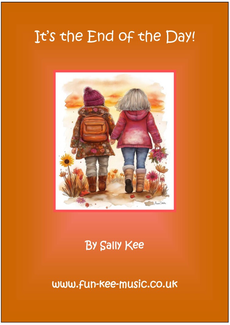 A dreamstime image of two children hand in hand walking home from school at sunset.